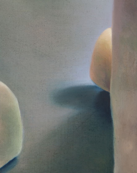 Steine, 2024, Öl auf Leinwand, 50x40cm