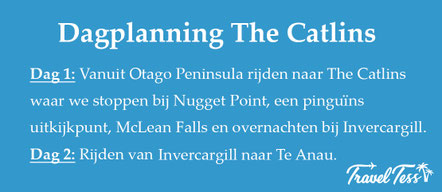 Dagplanning The Catlins