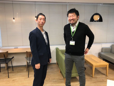 今回インタビューに答えてくださった高橋アキヒロさん（左）＆ツバサさん（右）。人呼んで「アッキー＆ツバサ」のお二人です♪