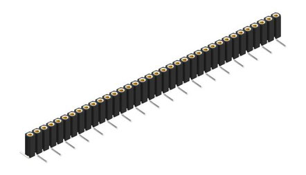 BL-15-SMD-089-36 | 2.54mmピッチ 表面実装用連結ソケット 36極　Fischer Elektronik