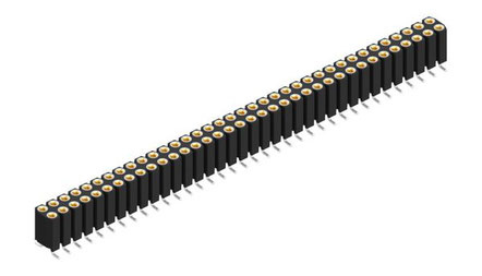 BL-16-SMD-067-72 | 2.54mmピッチ 表面実装用連結ソケット 72極　Fischer Elektronik