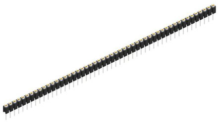 MK 17 50 Z | 2.54mmピッチ 連結ソケット 50極　Fischer Elektronik