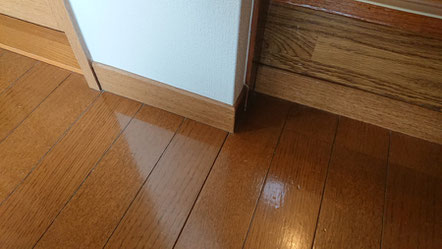 室内ドア陥没穴リペア補修