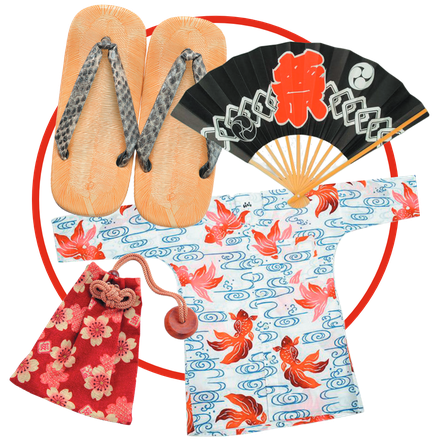 お祭り用品, 人気の各種お祭りアイテムを展示販売