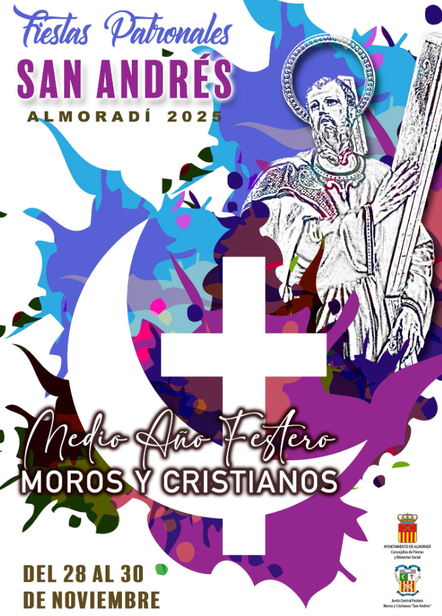 Programa del Mercado Medieval y Medio Año Festero Moros y Cristianos en Almoradi