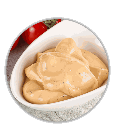 Rezept; Knoblauchsauce; Knoblauchsoße; Knoblauch; Kräuter; Provence; Salatkräuter; italienische; griechische; Thymian; Minze; Rosmarin; Basilikum; Majoran; geräuchert; Knobi; Knolle; Kibu; Kibü; KibüWürze