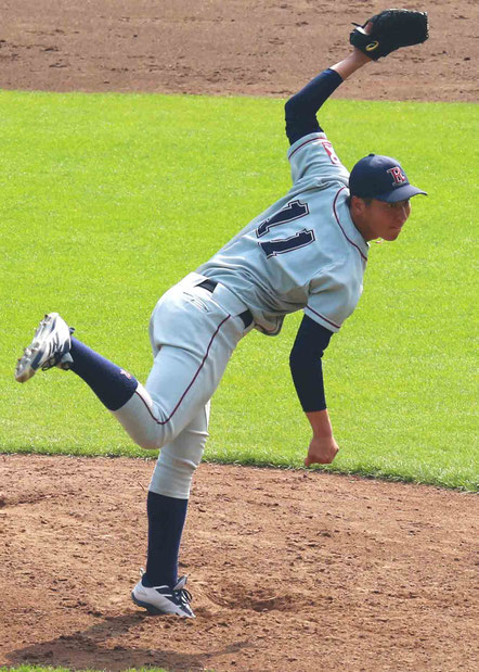 先発し、10回139球を投げた有村