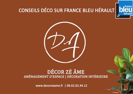 Conseil décorateur sur France bleu hérault