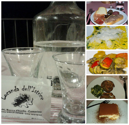 Essen auf der Reise (zuletzt: Italien)
