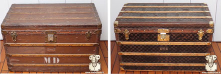 Louis Vuitton mail trunk Circa  1890