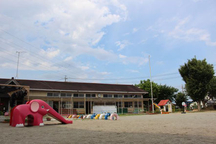 松阪市港幼稚園　園庭