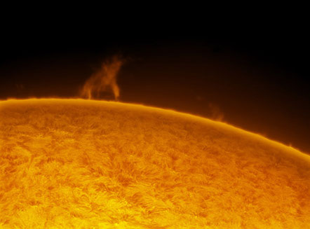 Solar prominence