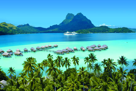 Paul Gauguin vor Bora Bora