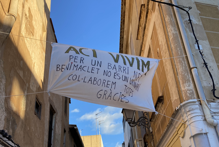Quejas de los vecinos del barrio de Benimaclet de Valencia