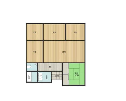 床下面積３０坪の住宅の図面