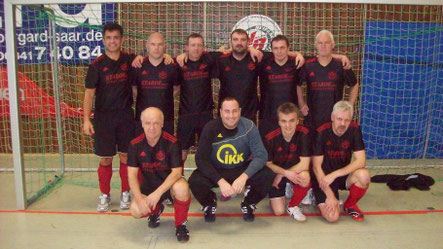 Hinten v. li: Jörg Böhmer, Ralf Wiesner, Axel Stein, Markus Joeckle, Frank Theobald, Detlef Nitsch, Vorne li: Manfred Suchy, Markus Klos, Sebastian Giemsa, Dieter Göttsches