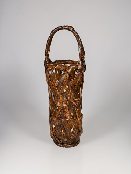Higashi Takesonosai (1915-2003) | Flower Basket, titled "Fragrant Breeze""