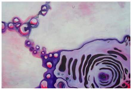 o.T., Acrylfarbe auf Keilrahmen, 70x100cm, 2014