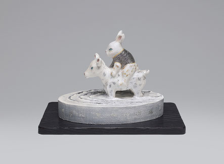 鈴木博、【舞台裏】、希少な額装用画集より、状態良好、新品額装付、日本人画家 鈴木靖将、【何処へ】、新品高級額 額装付、日本画 希少画集画