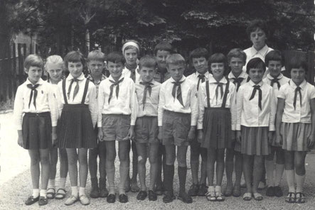Bild: Schulklasse 1964 Wünschendorf Erzgebirge