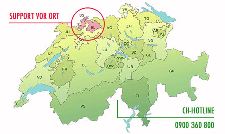 EDV-Support vor Ort in Basel und Baselland