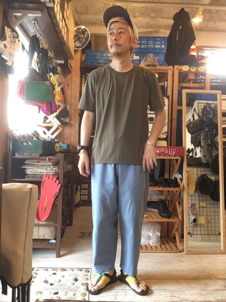 ※172㎝63㎏体型でサイズ「M」着用（Khaki）