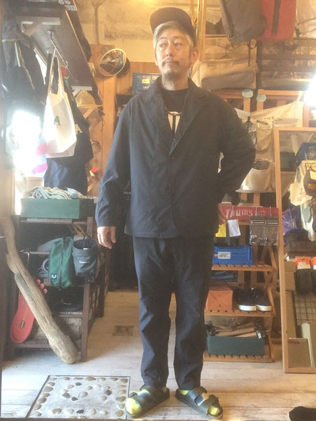 HIKE & BIKE JOGGER PANTS - SKY newtype shop HIKE & BIKE JOGGER PANTS - SKY newtype shop