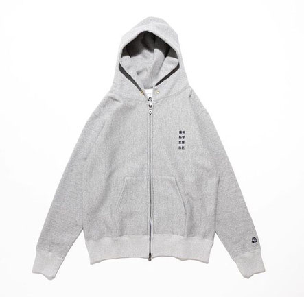 藝術科学思想自然 ZIP HOODIE - SKY newtype shop 藝術科学思想自然 ZIP HOODIE - SKY newtype shop