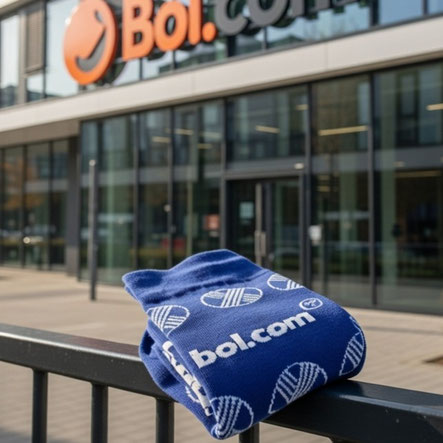 Sokken Bol.com met logo