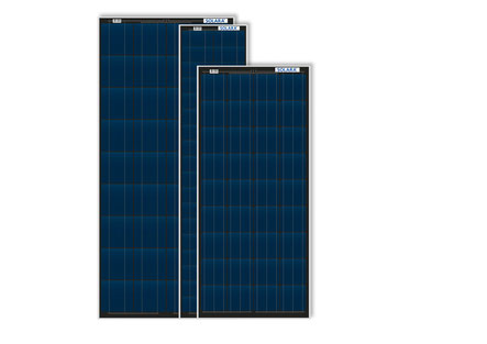 Solarmodul SOLARA S-Serie mit Rahmen mit 95 Watt, 120 Watt und 190 Watt. Ideal zum Nachrüsten und für Komplettsets mit Laderegler und Montagesystem. Die Solarmodule haben alle Tests erfolgreich bestanden. Solarmodule für Wohnmobile, Reisemobile und Vans. 