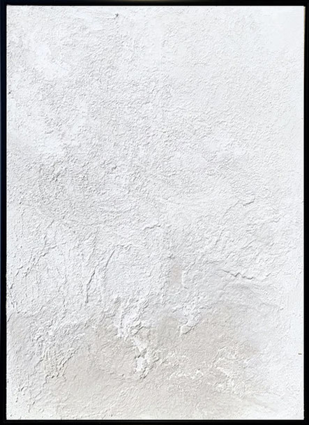 "Firn" 2020 Acryltechnik auf Leinwand 140 x 100 cm (gerahmt)