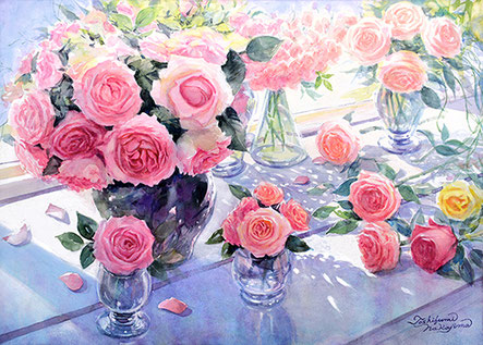 TOP - i-nakajima ページ！水彩画 パステル画 イラストレーター