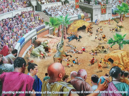 Elephants, lions, tigers, alligators, giraffes, panthers, bears, ostriches, rhynos, bulls, etc