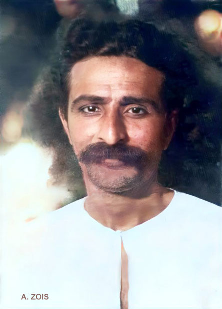  89.  1928 : Meher Baba in Toka, India ( close up ). 