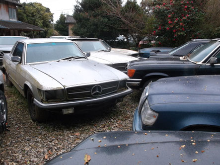 MベンツSL-230リペアー済みコンプリートエンジン販売