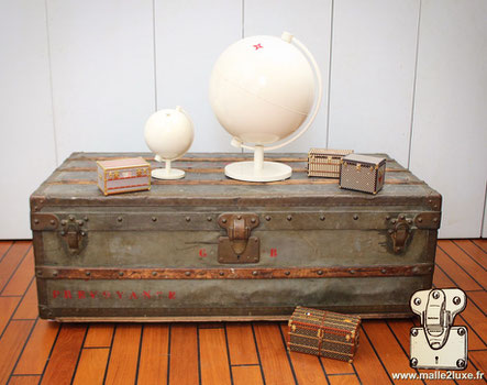 Antique Louis Vuitton Trunk Restoration Workshop Malle2luxe