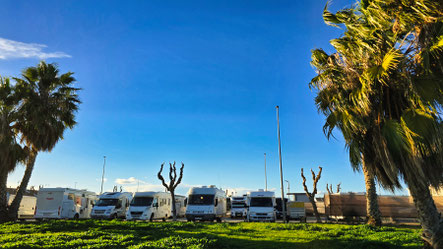 Los Alcázares - Stellplatz