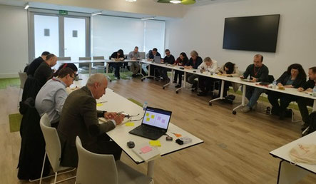 Participantes en el workshop que tuvo lugar en las instalaciones de FCC Construcción
