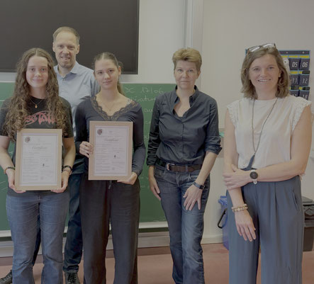 Deux lauréates du Concours Voltaire 2026.