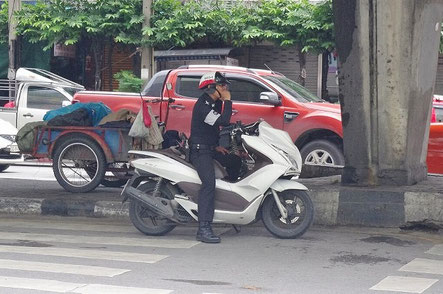 タイ王国 警察 公的機関 他 ステッカー Thailand Pokice & public institution Sticker