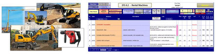 keep overview about the single machines