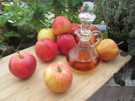 Switchel Äpfel Saft Essig