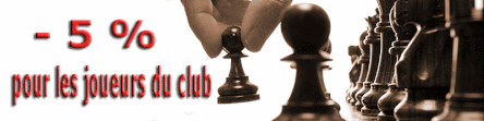 Tout pour les échecs la boutique partenaire du club d'échecs de Plaisance du Touch