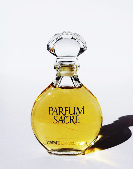 1990 - PARFUM SACRE - FLACON FACTICE AVEC BOUCHON EN VERRE