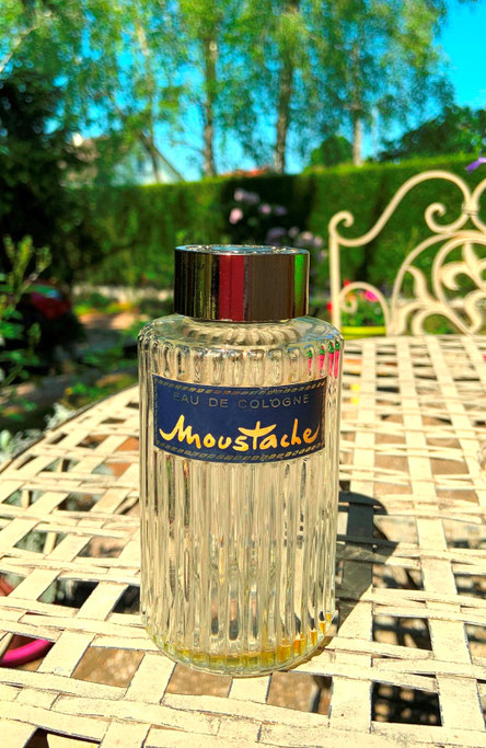 MARCEL ROCHAS - MOUSTACHE : FLACON EAU DE COLOGNE