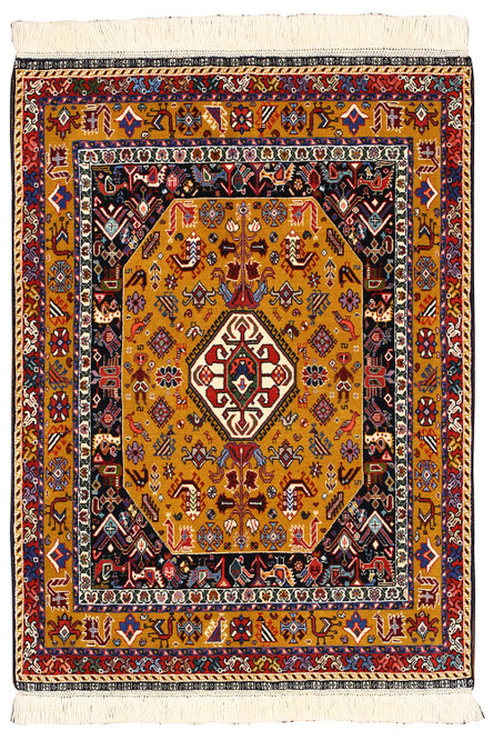 タギーペルシャ絨毯 カシュガイウール絨毯