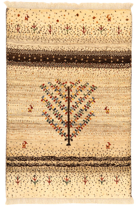 タギーペルシャ絨毯　玄関サイズギャッベ