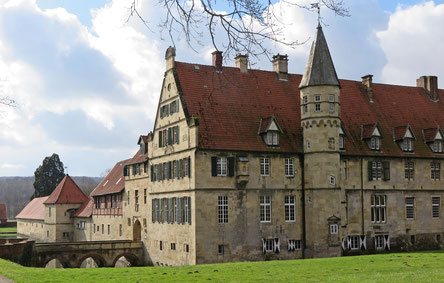 Haus Havixbeck, erbaut ab 1562 im Besitz der Familie von Twickel.