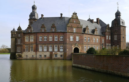 Schloss Darfeld, erbaut 1612-1616 im Eigentum von Vischering, Herr einiger Vorfahren.