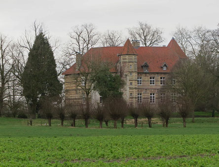 Haus Alst in Horstmar/Leer, 16. Jahrhundert und später, mehrere Ahnen waren dem Haus hörig.